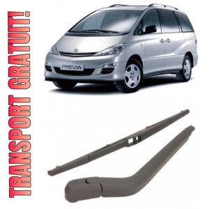 Toyota Previa II Brat stergator pentru luneta spate cu lamela 410 mm, compatibil cu Toyota Previa II fabricat intre 2000-2006, calitate extra