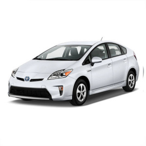 Toyota Prius III, Hatchback, Din 06.2009 - 03.2016 , Set Covorase Auto Tip Tavita Premium 3D, din cauciuc accesorii pentru autoturismul tau - masina v171132