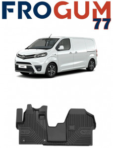Toyota Proace II Din 01.2016 - Prezent, Van , Set Covorase Auto Tip Tavita Premium 3D, din cauciuc accesorii pentru autoturismul tau - masina v165515