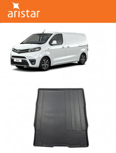 Toyota Proace Verso Van din 01.2016 - Prezent, Tavita Pentru Portbagaj Lux Premium Dedicata, Ampatament L2 Mediu In Spatele Randului 2 (Scaune Culisate In Fata) *1 accesorii pentru autoturismul tau - masina v204175