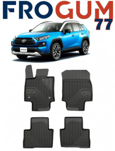 Toyota Rav4 V Din 01.2019 - Prezent, Suv, Cutie Manuala , Set Covorase Auto Tip Tavita Premium 3D, din cauciuc accesorii pentru autoturismul tau - masina v161818