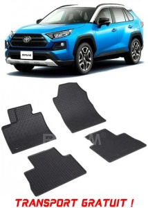 Toyota Rav4 V, Suv, fabricat din 01.2019 - Prezent, set covorase auto dedicate, din cauciuc 100% Premium - Transport Gratuit accesorii pentru autoturismul tau - masina v37484