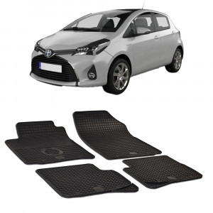 Toyota Yaris (1999-2005) Set 4 covorase auto cauciuc Urban Line accesorii pentru autoturismul tau - masina v238082