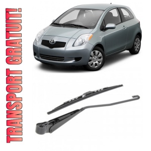 Toyota Yaris Brat stergator pentru luneta spate cu lamela 330 mm, compatibil cu Toyota Yaris Hatchback fabricat intre 1999-2005, calitate extra