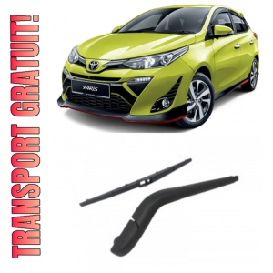 Toyota Yaris Brat stergator pentru luneta spate cu lamela 350 mm, compatibil cu Toyota Yaris Hatchback fabricat intre 2018, calitate extra