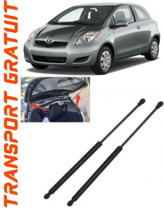 Toyota Yaris Set 2 amortizoare pentru portbagaj / haion Krosno compatibil cu Toyota Yaris Hatchback fabricat intre 2010 accesorii pentru autoturismul tau - masina v87249