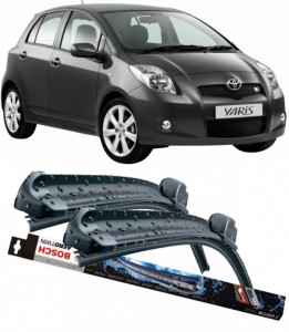 Toyota Yaris Set 2 stergatoare parbriz Bosch Bosch Aerotwin compatibile cu Toyota Yaris 2006-2013 (60 cm / 34 cm) accesorii pentru autoturismul tau - masina v132322