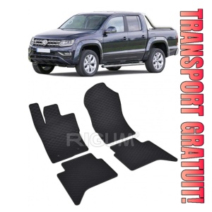 Volkswagen Amarok set covorase auto dedicate, din cauciuc dedicate Volkswagen Amarok fabricatie 2023 - prezent, caroserie pick-up