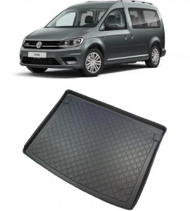 Volkswagen Caddy Van din 08.2010 - 10.2020, Tavita Pentru Portbagaj Lux Premium Dedicata, Pasaje Roti Fara Capitonare *2 accesorii pentru autoturismul tau - masina v201257