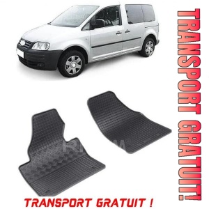 Volkswagen Caddy, Van, fabricat din 2004 - 10.2020, 2 Locuri, set covorase auto dedicate, din cauciuc 100% Premium - Transport Gratuit