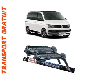 Volkswagen California T5 Camper Set 2 stergatoare parbriz Bosch Aerotwin 600/475mm compatibile cu Volkswagen CALIFORNIA T5 Camper (7EC, 7EF, 7EG, 7HF) (2007-2015) (60 cm / 60 cm) accesorii pentru autoturismul tau - masina v114048