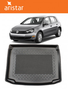 Volkswagen Golf 5 Plus Hatchback din 01.2005 - 2009, Tavita Pentru Portbagaj Lux Premium Dedicata, Portbagaj Inferior Roata Rezerva Ingusta *1 accesorii pentru autoturismul tau - masina v191844