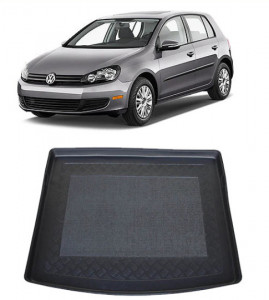 Volkswagen Golf 6 5K Plus Hatchback din 04.2009 - 2014, Tavita Pentru Portbagaj Lux Premium Dedicata, Bancheta Spre Fata *1 accesorii pentru autoturismul tau - masina v193384