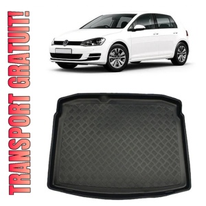 Volkswagen Golf 6 Comfortline Hatchback din 09.2008 - 09.2012, Tavita Pentru Portbagaj Lux Premium Dedicata, Roata Rezerva Ingusta / Kit Reparatie *2