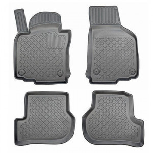 Volkswagen Golf 6, Hatchback, Din 06.2007 - 09.2012 , Set Covorase Auto Tip Tavita Premium 3D, din cauciuc accesorii pentru autoturismul tau - masina v174922