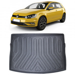 Volkswagen Golf 8 (Cu Podea Inalta) 2019- Tavita cauciuc pentru protectie portbagaj accesorii pentru autoturismul tau - masina v226773