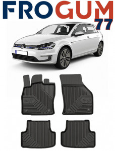 Volkswagen Golf E-7 Din 2014 - Prezent, Hatchback , Set Covorase Auto Tip Tavita Premium 3D, din cauciuc accesorii pentru autoturismul tau - masina v164347