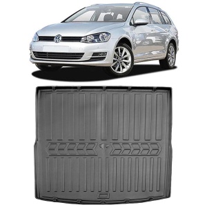 Volkswagen Golf VI Combi (2008-2012) Tavita cauciuc pentru protectie portbagaj dedicata pentru VOLKSWAGEN Golf Transport Gratuit accesorii pentru autoturismul tau - masina v23538