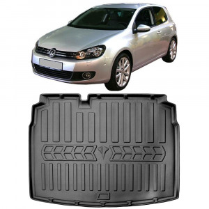 Volkswagen Golf VI Hatchback (2008-2012) Tavita cauciuc pentru protectie portbagaj accesorii pentru autoturismul tau - masina v225365