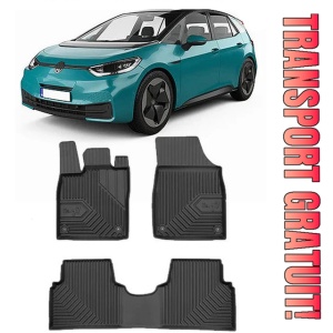 Volkswagen Id.3 Din 11.2019 - Prezent, Hatchback , Set Covorase Auto Tip Tavita Premium 3D, din cauciuc