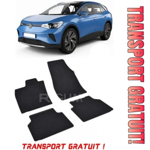 Volkswagen Id.4 fabricat din 12.2020 - Prezent, Suv, set covorase auto dedicate, din cauciuc 100% Premium - Transport Gratuit