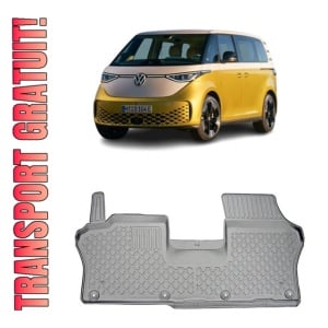 Volkswagen Id. Buzz Din 05.2022 - Prezent, Van , Set Covorase Auto Tip Tavita Premium 3D, din cauciuc