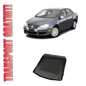 Volkswagen Jetta V Sedan din 08.2005 - 2011, Tavita Pentru Portbagaj Lux Premium Dedicata, Cu Separatoare *1