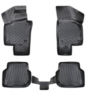 Volkswagen Jetta VI 2011-2019 Set 4 covorase auto din cauciuc tip tavita premium line 3D accesorii pentru autoturismul tau - masina v241991