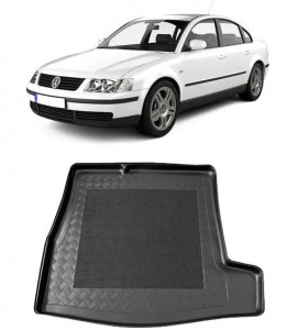 Volkswagen Passat B5 Sedan din 1996 - 03.2005 (Fara Urechea Stanga) *1 , Tavita Pentru Portbagaj Lux Premium Dedicata, accesorii pentru autoturismul tau - masina v195592