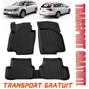 Volkswagen Passat B7 combi (2010-2014) Set covorase auto cauciuc G.Modern Line 3D