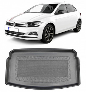 Volkswagen PoloVIHatchback din 10.2017 - Prezent, Tavita Pentru Portbagaj Lux Premium Dedicata, Portbagaj Inferior *6 accesorii pentru autoturismul tau - masina v197554