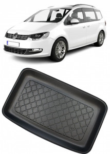 Volkswagen Sharan II Van din 09.2010 - Prezent *4, Tavita Pentru Portbagaj Lux Premium Dedicata, accesorii pentru autoturismul tau - masina v201024