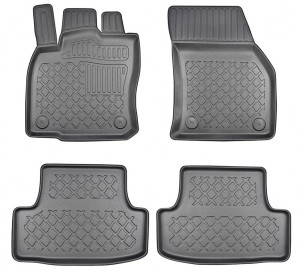 Volkswagen T-Roc, Suv, Din 12.2017 - Prezent , Set Covorase Auto Tip Tavita Premium 3D, din cauciuc accesorii pentru autoturismul tau - masina v174082