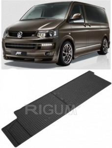 Volkswagen T5 Transporter, Van, fabricat din 2003 - 05.2015, Rand 2, set covorase auto dedicate, din cauciuc 100% Premium accesorii pentru autoturismul tau - masina v160110