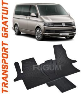 Volkswagen T6 MultIVan fabricat din 2019 - Prezent, Van, set covorase auto dedicate, din cauciuc 100% Premium accesorii pentru autoturismul tau - masina v152207