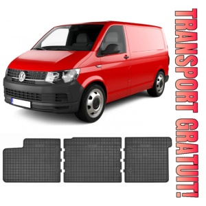 Volkswagen T6, Van, Din 06.2015 - Prezent, Rand 2, Cabina Dubla , Set Covorase Auto Premium