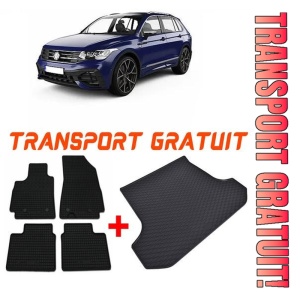 Volkswagen Tiguan Allspace din 11.2017 - Prezent Suv *1 , Set Covorase + tavita portbagaj auto