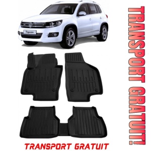 Volkswagen Tiguan I (2007-2015) Set covorase auto cauciuc G.Modern Line 3D transport gratuit