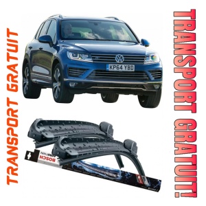 Volkswagen Touareg Set 2 stergatoare parbriz Bosch Bosch Aerotwin 65 cm/65 cm compatibile cu Volkswagen Touareg Van (7P5) din 2011-2014 (65 cm / 65 cm)