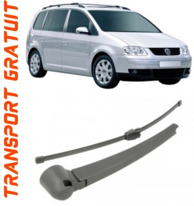 Volkswagen Touran Brat stergator pentru luneta spate cu lamela 410 mm, compatibil cu Volkswagen Touran Hatchback fabricat intre 2003-2010, calitate extra accesorii pentru autoturismul tau - masina v92520