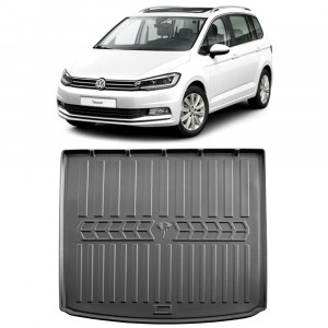 Volkswagen Touran II Cu Podea Inalta (2015-prezent) Tavita cauciuc pentru protectie portbagaj