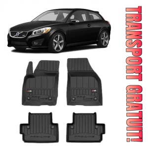 Volvo C30, Hatchback, Din 2006 - 12.2012 , Set Covorase Auto Tip Tavita Premium 3D, din cauciuc