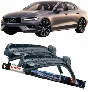 Volvo S60 Set 2 stergatoare parbriz Bosch Bosch Aerotwin 65 cm/47.5 cm compatibile cu Volvo S60 II Cross Country (134) din 2015-2018 (65 cm / 47.5 cm) accesorii pentru autoturismul tau - masina v121983