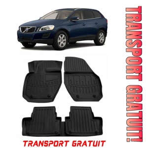 Volvo V60 I (2010-2018) Set covorase auto cauciuc Premium G.Modern Line 3D transport gratuit - Img 1