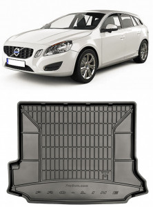 Volvo V60 I Combi din 10.2010 - 01.2018 *2, Tavita Pentru Portbagaj Lux Premium Dedicata, accesorii pentru autoturismul tau - masina v201496