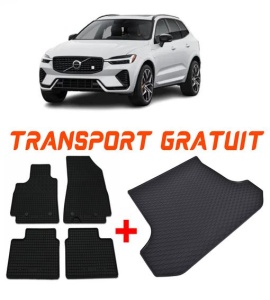 Volvo Xc60 Phev din 2017 - Prezent Suv *1 , Set Covorase + tavita portbagaj auto accesorii pentru autoturismul tau - masina v2572
