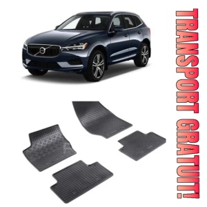 Volvo XC90 I, Suv, fabricat din 2002 - 04.2015, set covorase auto dedicate, din cauciuc 100% Premium