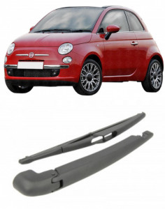 Abarth 500 Brat stergator pentru luneta spate cu lamela 290 mm, compatibil cu Abarth 500 Hatchback fabricat intre 2008, calitate extra accesorii pentru autoturismul tau - masina v92150