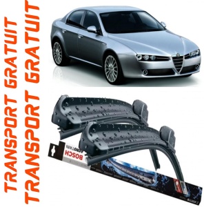 Alfa Romeo 159 Set 2 stergatoare parbriz Bosch Bosch Aerotwin compatibile cu Alfa Romeo 159 2005-2012 (57.5 cm / 45 cm) accesorii pentru autoturismul tau - masina v134236