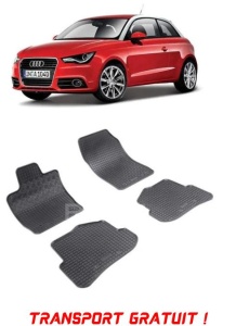 Audi A1 8X, Hatchback, fabricat din 09.2010 - 05.2018, set covorase auto dedicate, din cauciuc 100% Premium - Transport Gratuit accesorii pentru autoturismul tau - masina v41126
